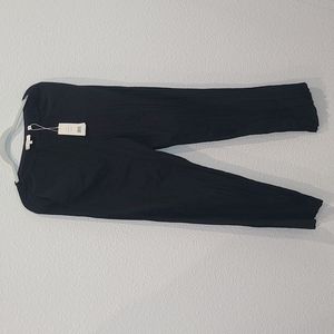 NWT Vince black silk blend Trouser Pants XS